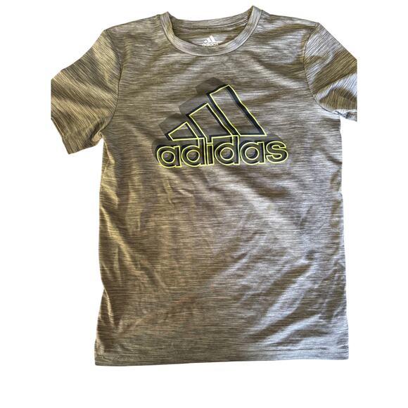 Adidas grey shirt size medium 10-12 - Picture 1 of 2